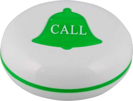 K-V (белый/зелёный) кнопка вызова персонала Беспроводная система Medbells фото, изображение