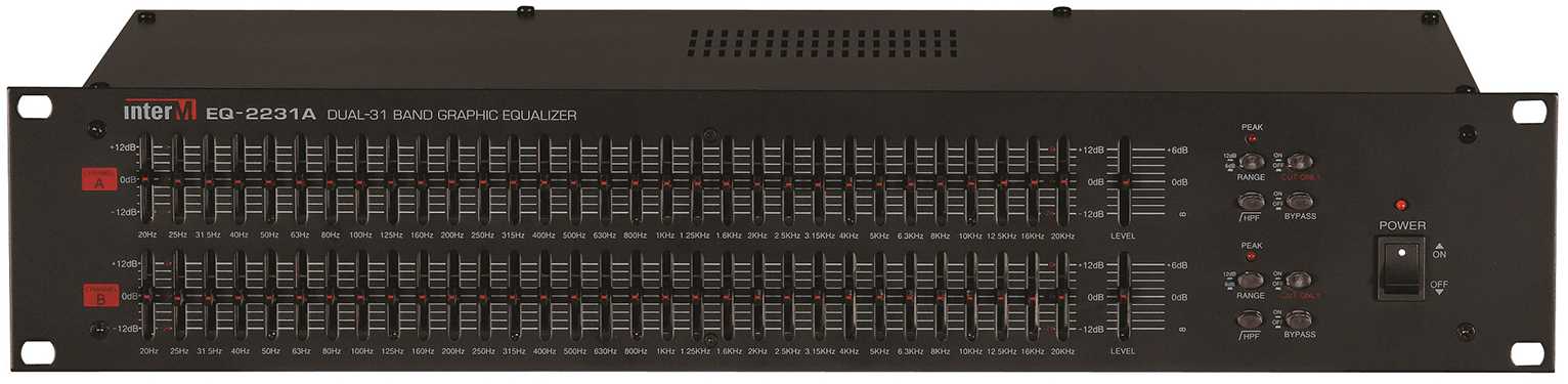 Inter-M EQ-2231A 19 дюймовое оборудование Inter-M фото, изображение