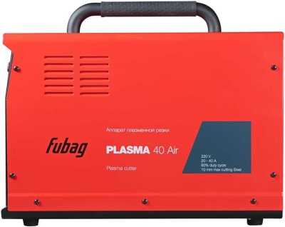 Fubag PLASMA 40 AIR+Горелка для плазмореза FB P60 6m+Сопло+Защитный колпак для FB P40 AIR (2 шт.) 31461.2 Машины плазменной резки фото, изображение
